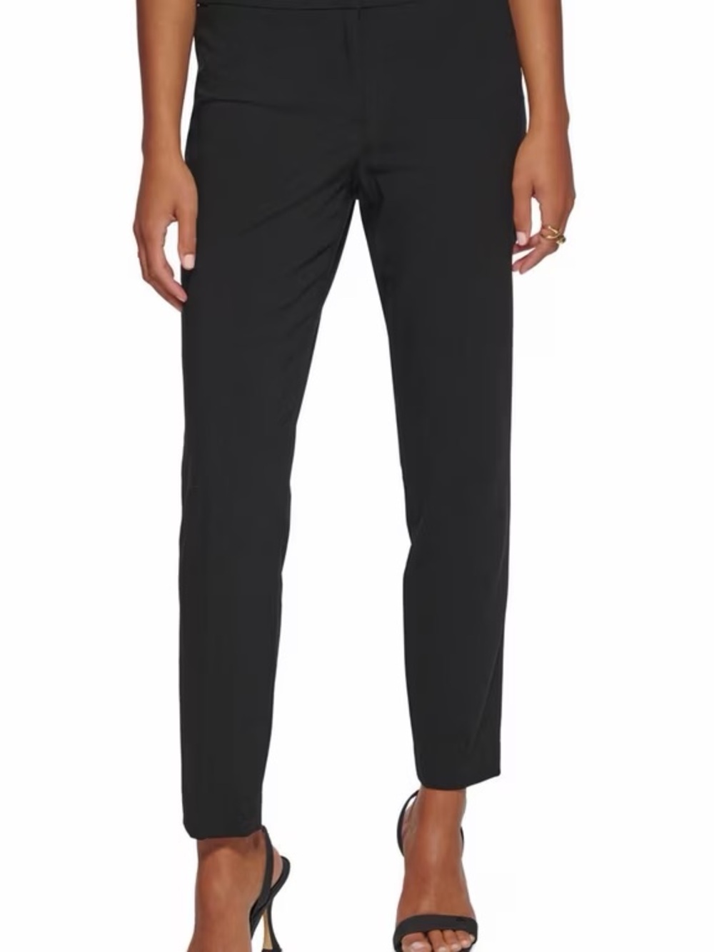 CK Highline Black Ankle Dress Pants Sz 12